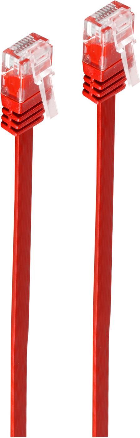 shiverpeaks Patchkabel UTP Cat.6 Slim-Line rot 7,5m (SP717-SLR)