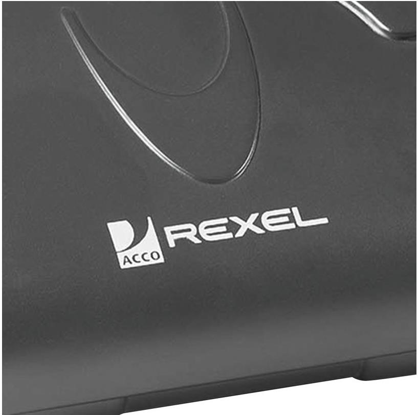 Rexel V412 Vierfachlocher, 12 Blatt Stanzleistung, 80 mm Lochung, Metall, Schwarz