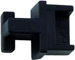 Telegärtner H00030F0014 RJ-45 Schwarz 1Stück(e) Steckdosensicherung (H00030F0014-1Stück)
