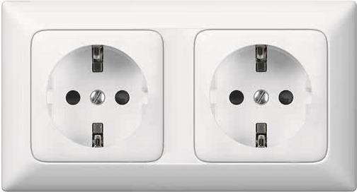 Legrand 776172 Steckdose Typ F Weiß (776172)