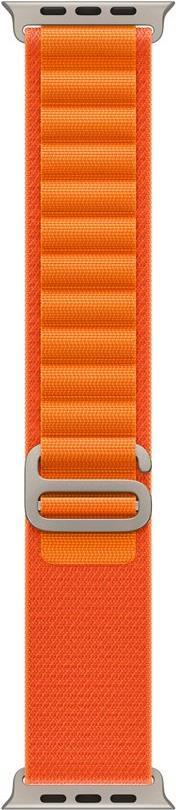 APPLE 49mm Orange Alpine Loop Medium (MQE03ZM/A)