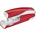 LEITZ Heftgerät Nexxt 5522, Heftleistung: 40 Blatt, rot Einlegetiefe: 70 mm, für Heftklammern 24-6, 24-8 oder 26-6 (5522-00-25)