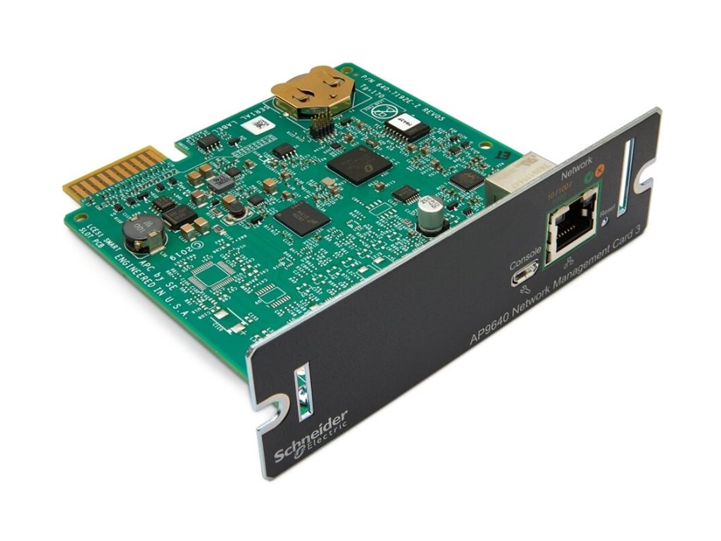 APC Network Management Card 3 with PowerChute Network Shutdown - SmartSlot Fernverwaltungsadapter