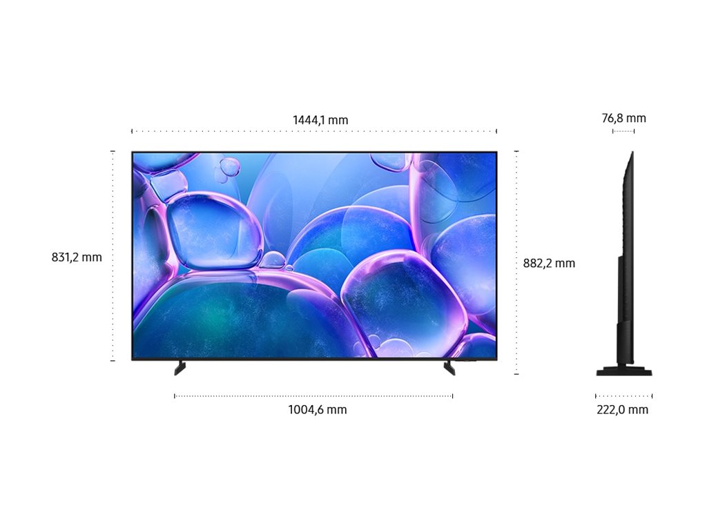 Samsung U7099F Series GU65U7099FU 65" 4K UHD Smart TV Schwarz