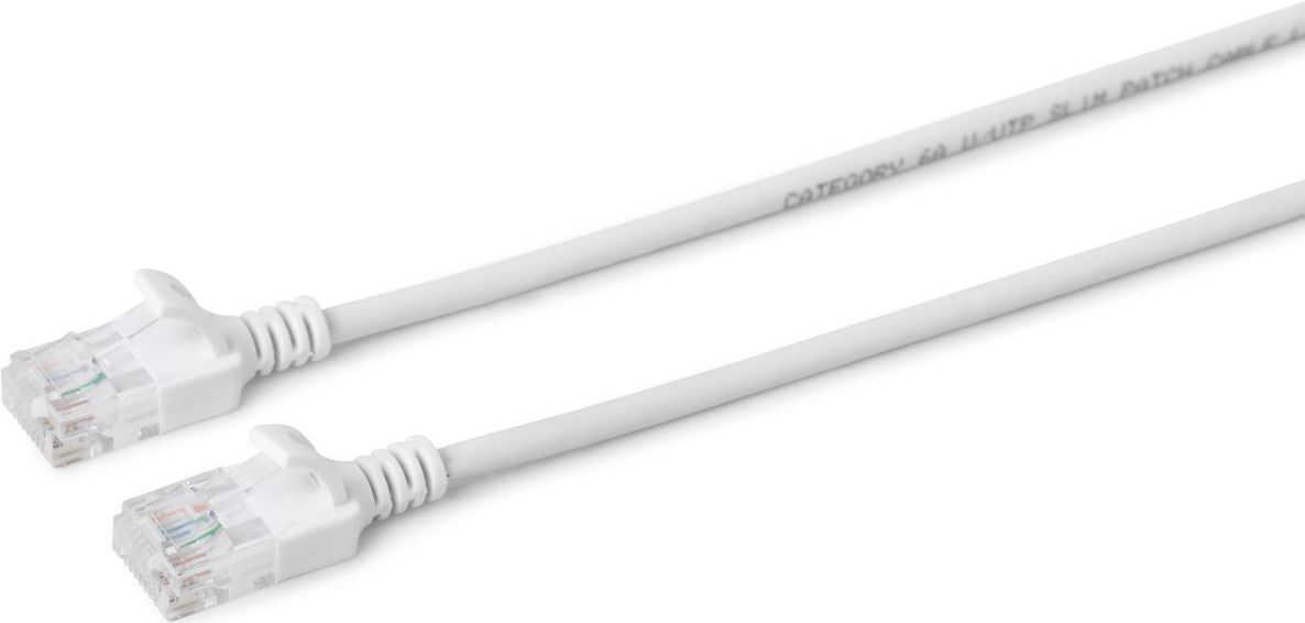Microconnect V-UTP6A005W-SLIM Netzwerkkabel 0,5 m Cat6a U/UTP (UTP) Weiß (V-UTP6A005W-SLIM)