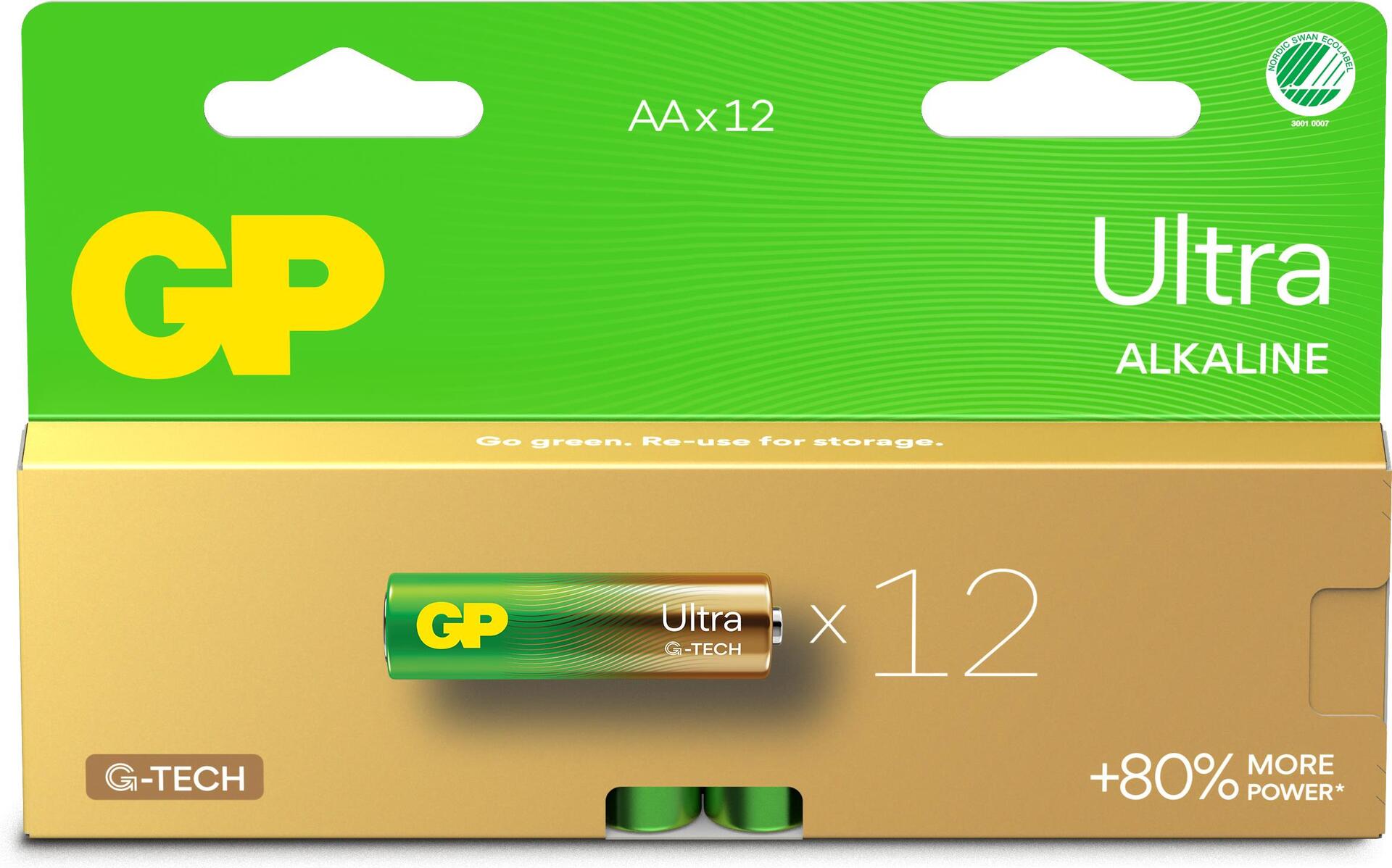 GP Batteries Ultra Alkaline GP15AU Einwegbatterie AA - LR06 Alkali (151427)