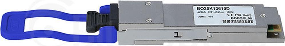 Emulex OC40-LR4-OPT-1 kompatibler BlueOptics QSFP BO25K13610D (OC40-LR4-OPT-1-BO)