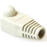ACT RJ45 white boot for 6.5 mm cable. Color: White Cable boot rj45 6.5mm white (TT4525)