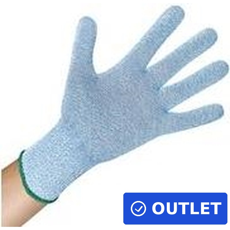 HYGOSTAR Schnittschutzhandschuh "ALLFOOD LEBENSMITTEL", M hellblau, feine Spectra-Fasern, lebensmittelecht, - 1 Stück (336956) (geöffnet)