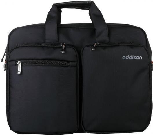 Addison Preston 15 laptoptasche 39,6 cm (15.6") Toploader-Tasche Schwarz (304015)