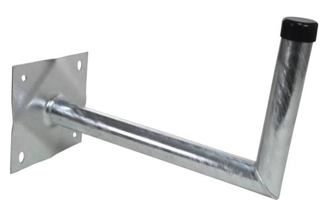 WEIß Wandhalter Stahl 600 mm Weiß