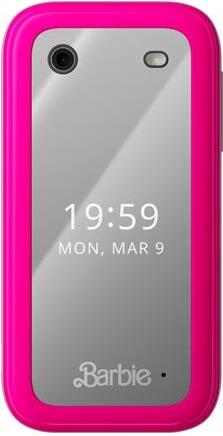 HMD Barbie Phone Flip Dual-SIM Pink mit Radio (1GF030APC1L03)