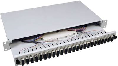 EFB-Elektronik Spleißbox SC 50/125µ OM3 ausziehbar 48 Pigtails/24 Kuppl. Hersteller: EFB Elektronik (B71203.48OM3)