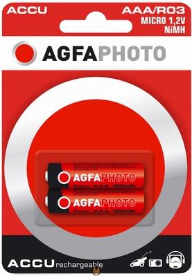 AgfaPhoto Power 1000 - Batterie 2 x AAA NiMH 900 mAh (70112)