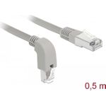 DeLOCK Patch-Kabel RJ-45 (M) nach unten gewinkelt bis RJ-45 (M) (85873)