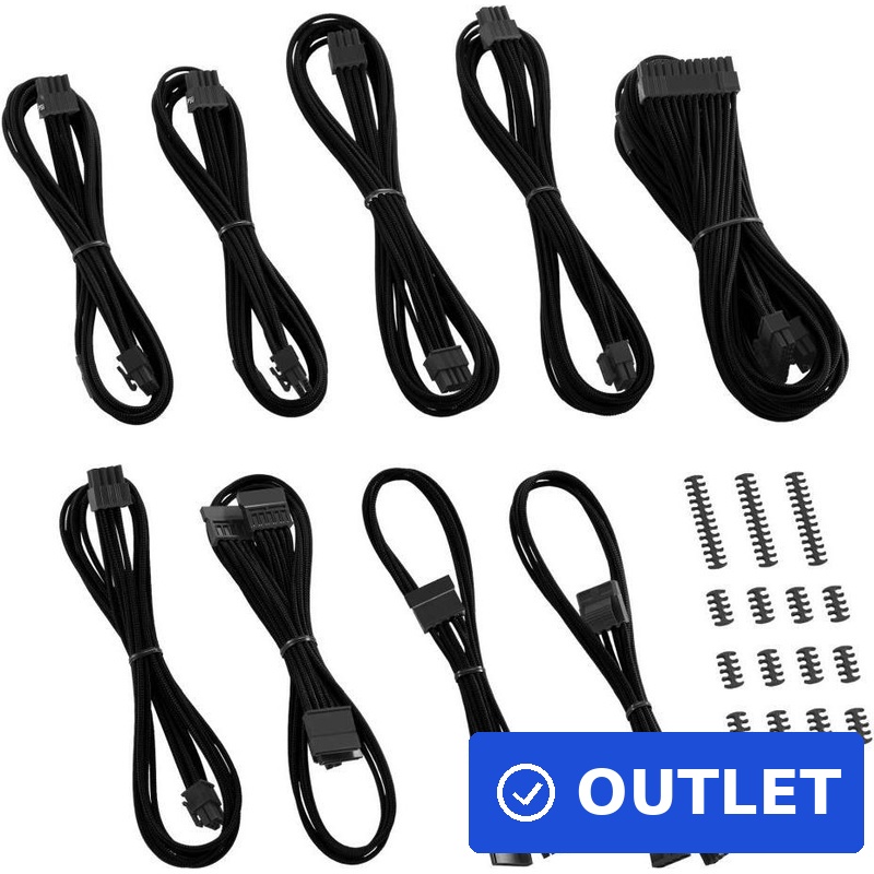 Cablemod CM-RTS-CKIT-NKK-R Internes Stromkabel (CM-RTS-CKIT-NKK-R) (geöffnet)