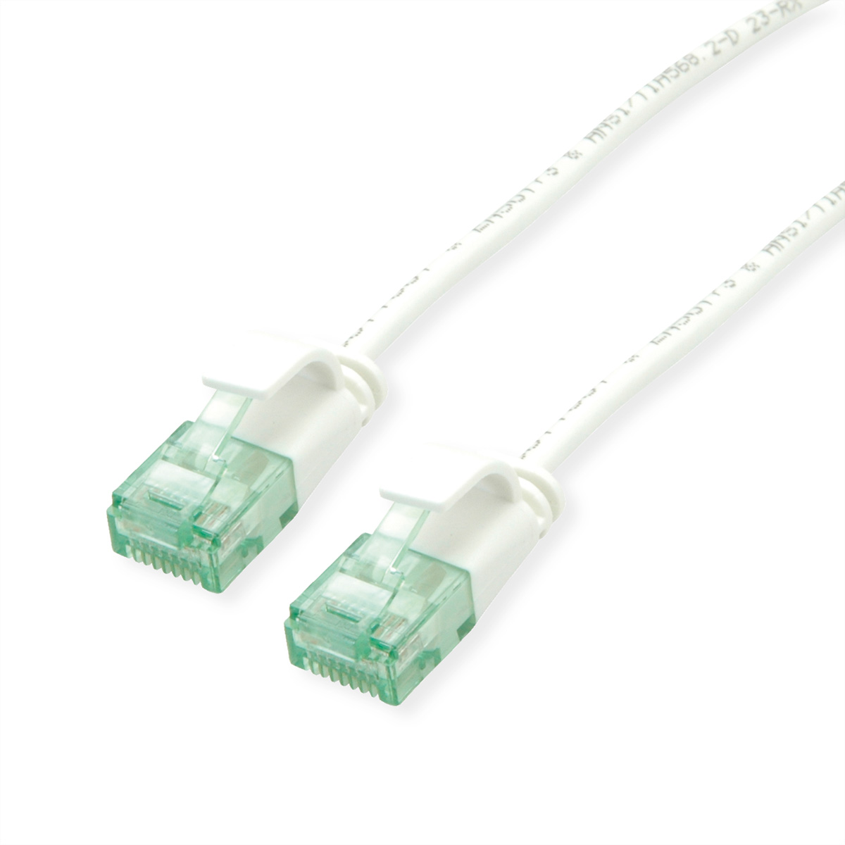 Roline Recycled Material DataCenter Patchkabel Cat6a UTP 5 m Weiß