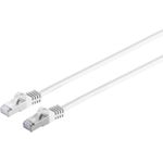 S/CONN maximum connectivity Netzwerkkabel-RJ45 Patchkabel S/FTP,PIMF, RohkabelCat.7 Rohkabel Halogenfrei, weiß, 0,25m (75511-0.25W)