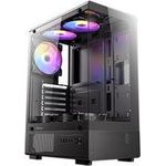 Antec Geh Mid Budget VCX300 ARGB ATX/M-ATX o.N. BK (0-761345-10224-7)