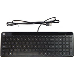 HP 801526-BB1 Tastatur USB Hebräisch Schwarz (801526-BB1)