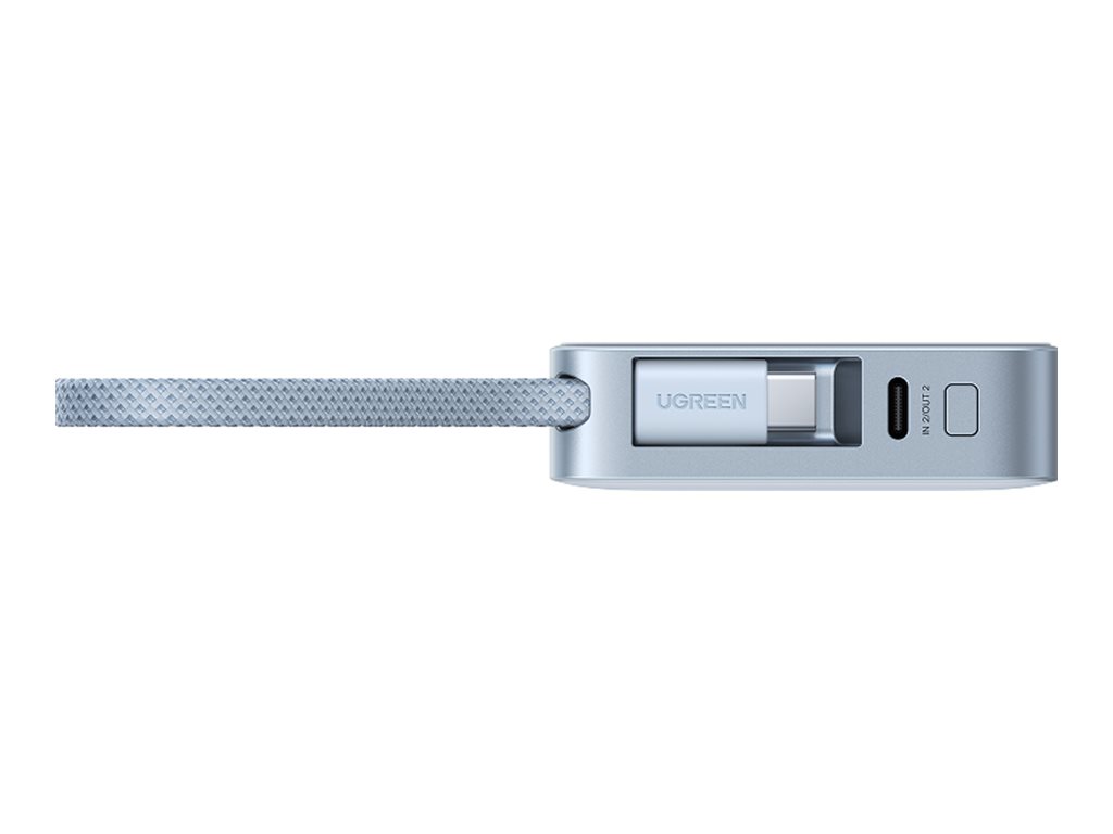 Ugreen MagFlow PB773 Induktive Powerbank 10.000 mAh 25W Qi2 30W USB-C Blau