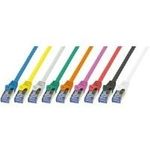 LogiLink Patchkabel, Kat. 6A, S/FTP, 50,0 m, weiß geschirmt (PIMF), 4 x 2 AWG 26/7, Belegung: 1:1, Kupferader, - 1 Stück (CQ3141S)
