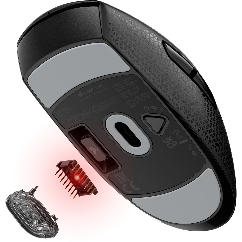 Corsair CORSAIR Gaming M55 WIRELESS Kabellose Maus Optisch Schwarz