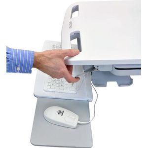 Ergotron Cart with LCD Arm, SLA Powered, 1 Tall Drawer - Wagen - offene Archi...