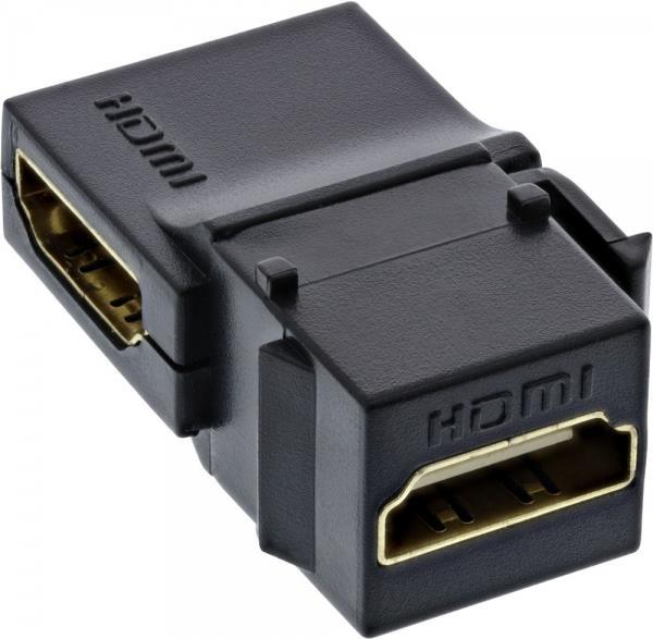 InLine HDMI Keystone Snap-In Einsatz 4K/60Hz (76202N)