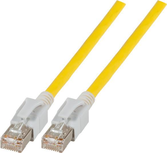 EFB-Elektronik RJ45 Patchkabel Cat.6A S/FTP FRNC VC LED gelb 3m Hersteller: EFB Elektronik (DCK1001GE.3)