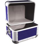 ROADINGER Platten-Case ALU 50/50 abgerundet dunkelblau (3011003B)