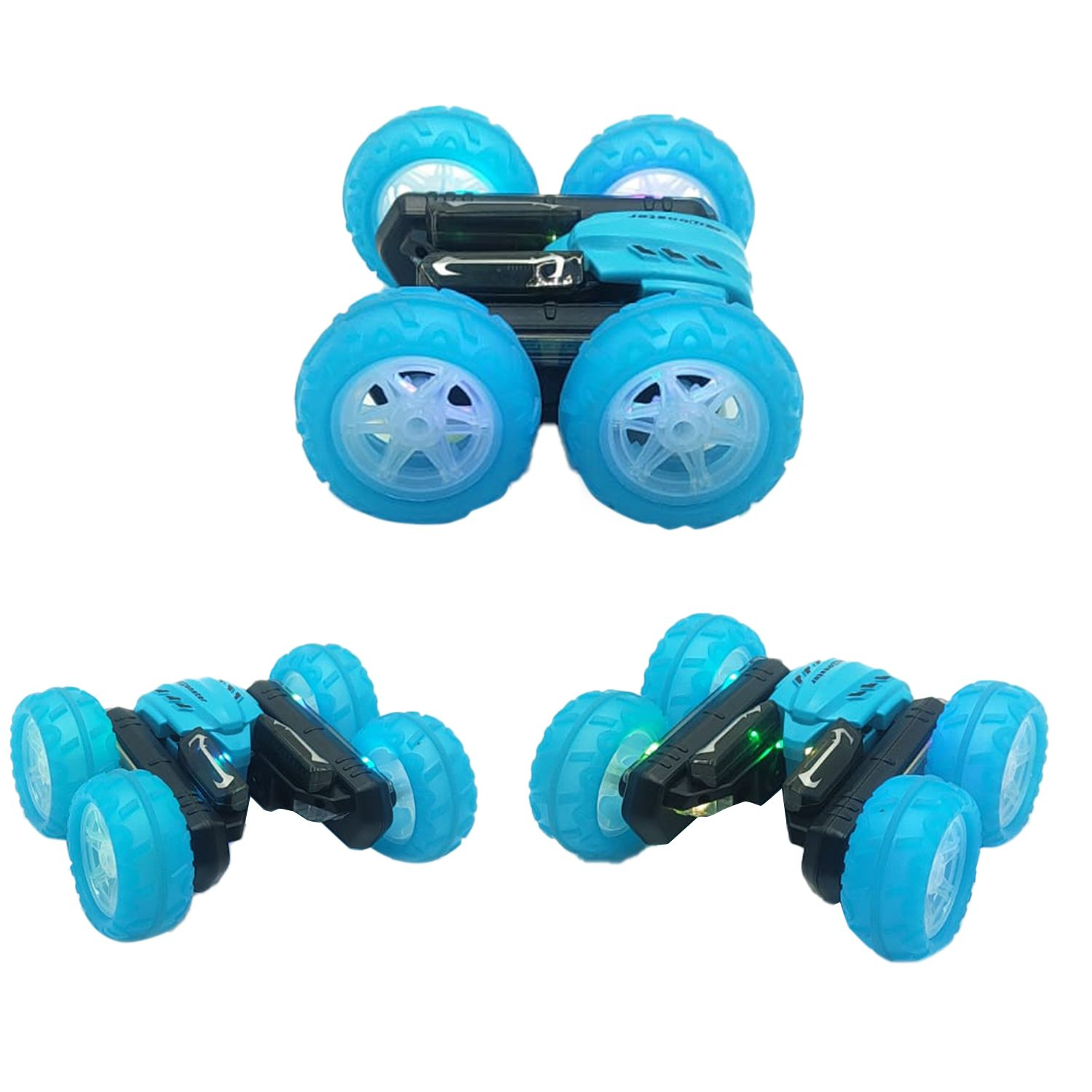 Mad Monkey RC Tornado Auto Stuntauto Elektromotor Schwarz, Blau