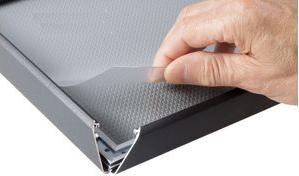 EUROPEL Antireflexfolie für Plakatrahmen, DIN A1, 0,5 mm entspiegelte transparente Folie, Stärke: 0,5 mm, - 1 Stück (355153)