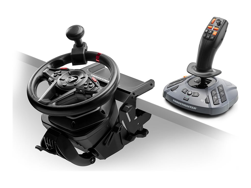 Thrustmaster SimTask Farmstick Joystick 33 Tasten Kabelgebunden Schwarz, Grau