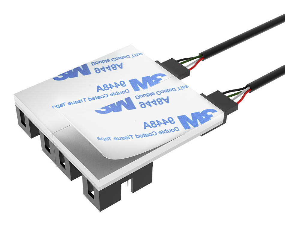 Akasa AK-CBUB64-30BK Interner USB 2.0 Hub Schwarz