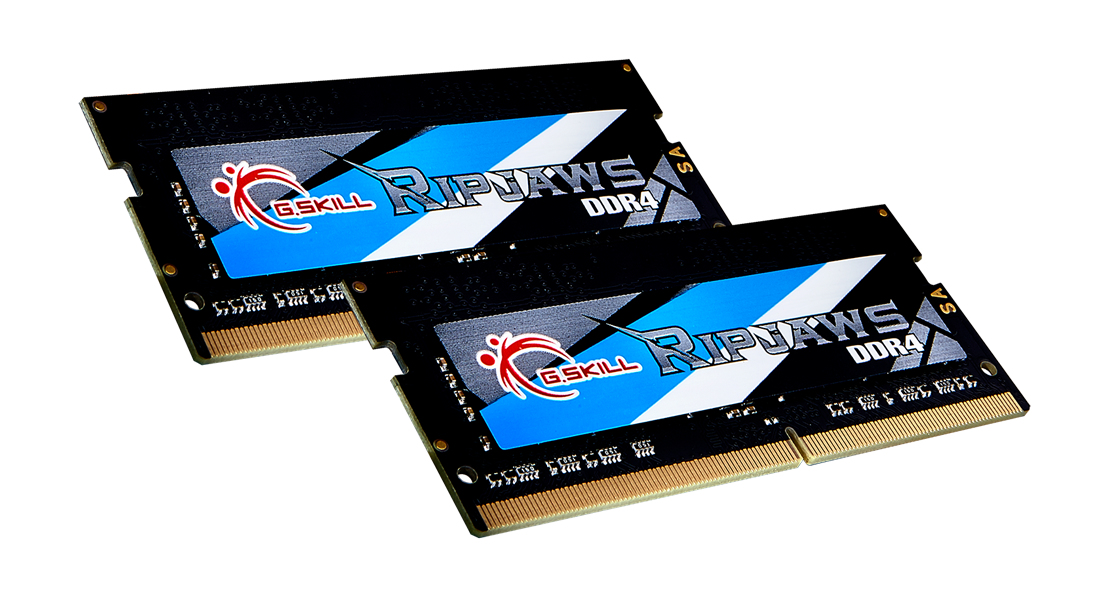 G.Skill Ripjaws F4-3200C22D-32GRS 32 GB RAM 3200 MHz SO-DIMM Schwarz