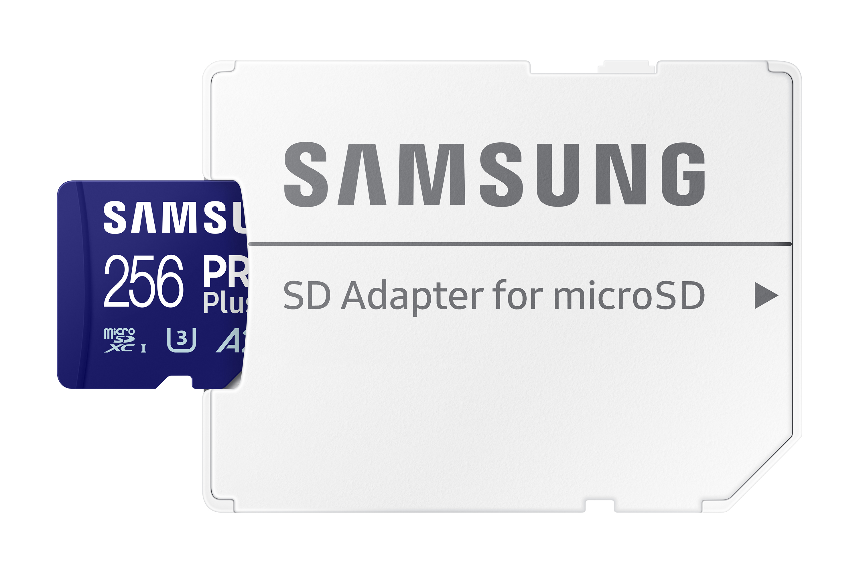 Samsung PRO Plus 256 GB microSDXC UHS-I U3 180 MB/s 130 MB/s Blau