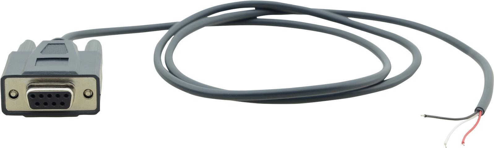 Kramer Electronics C-D9F/OPEN Serien-Kabel Schwarz 0,9 m RS-232 (95-0210003)