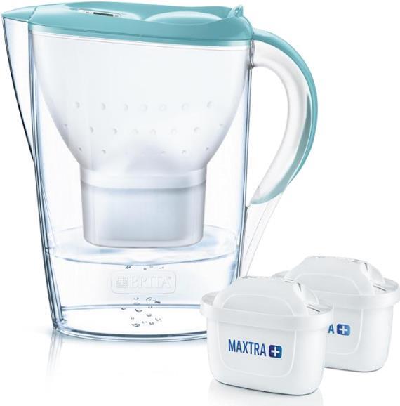 Brita Marella Pitcher-Wasserfilter 2,4 l Transparent - Türkis (4905252)