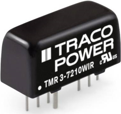 TRACO TMR 3-2423WIR - DC/DC-Wandler TMR 3WIR, 3 W, ±15 V, ±100 mA, SIL (TMR 3-2423WIR)