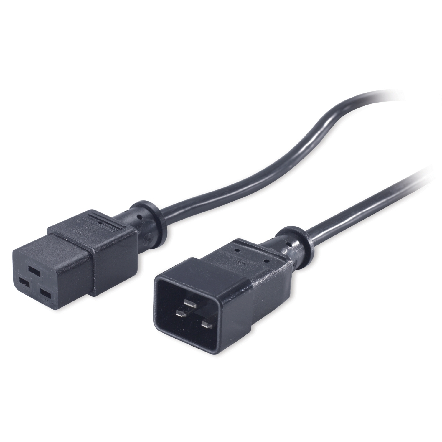 APC AP9892 Stromkabel C19 auf C20 0,6 m Schwarz