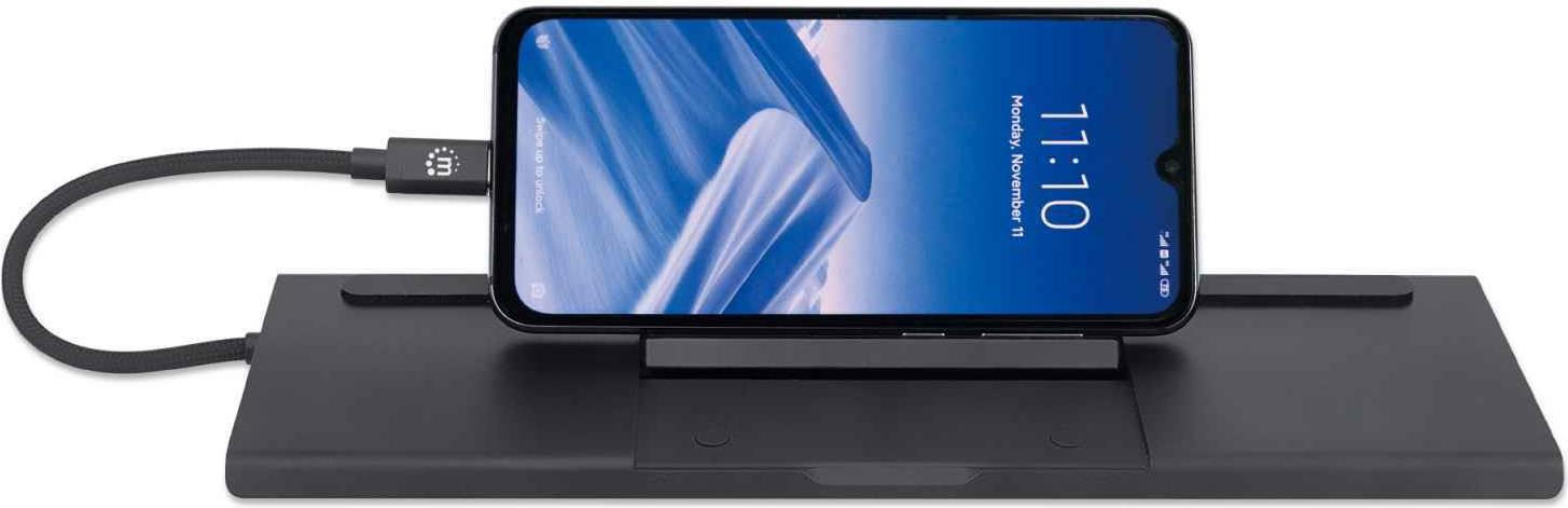 Manhattan USB-C Dockingstation MST 11-in-1 Grau