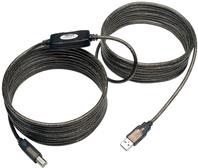 EATON TRIPPLITE USB 2.0 A/B Active Repeater Cable M/M 25ft. 7,62m (U042-025)