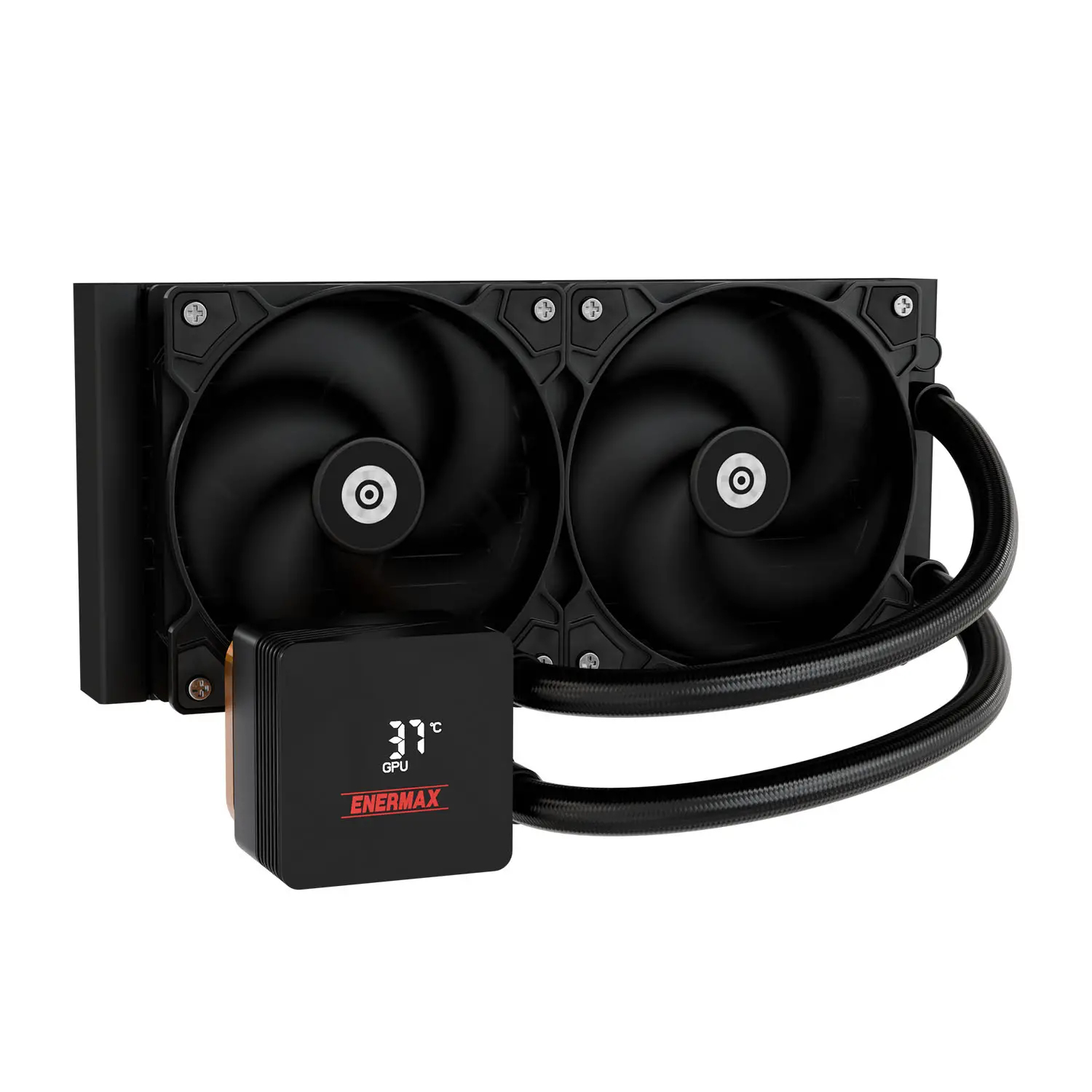 Enermax Liqmax IV 240 CPU-Kühler 240mm AM5 LGA1851 Schwarz