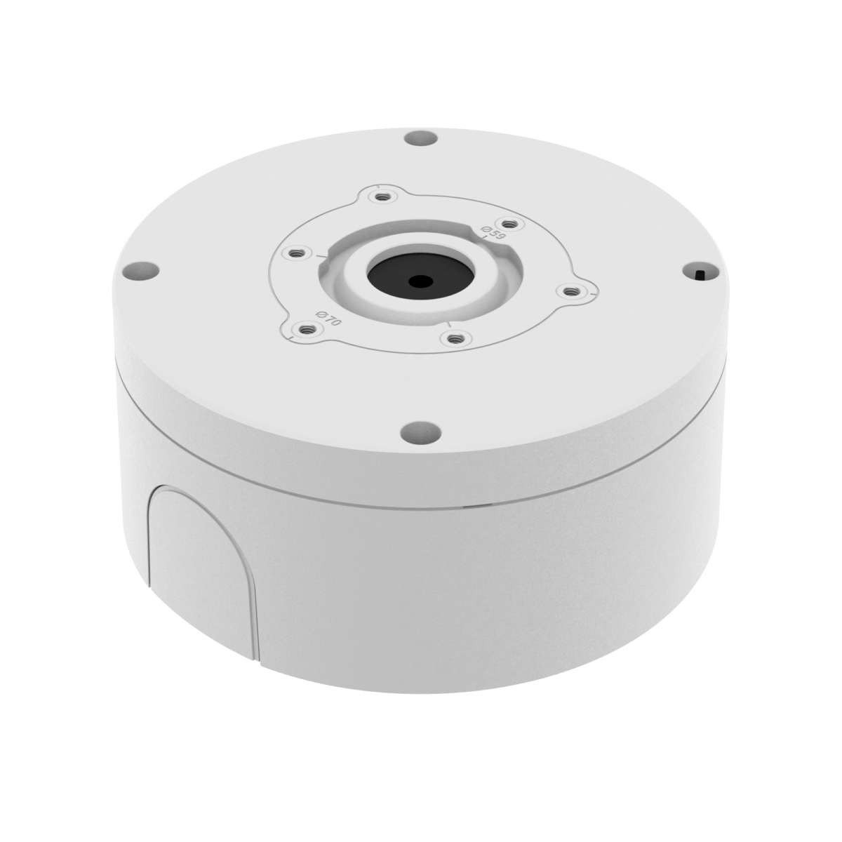 Hanwha Vision SBO-140WW Kamera-Anschlussbox Weiß
