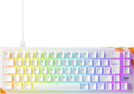 CHERRY K5 PRO TMR MAGNETIC SWITCH GAMING KEYBOARD GERMAN LAYOUT WH (G8E-24200LACADE-0)