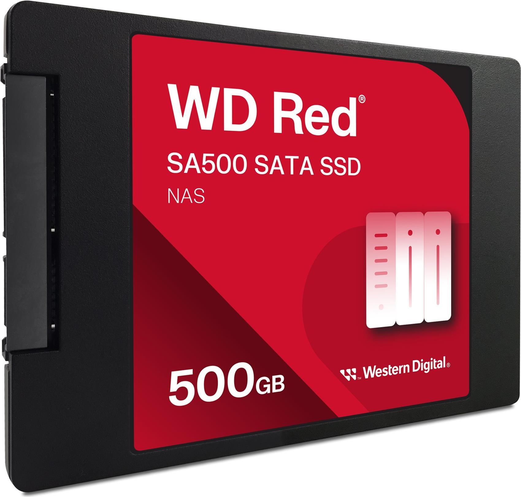 Western Digital WD Red SA500 NAS SATA SSD 500 GB 2,5"