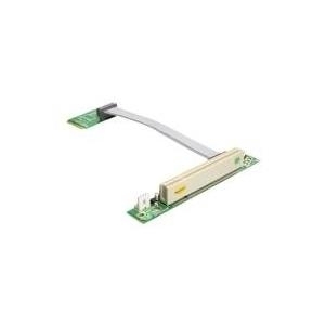 Delock Riser Karte Mini PCI Express > 1 x PCI mit flexiblem Kabel 13 cm links gerichtet (41359)