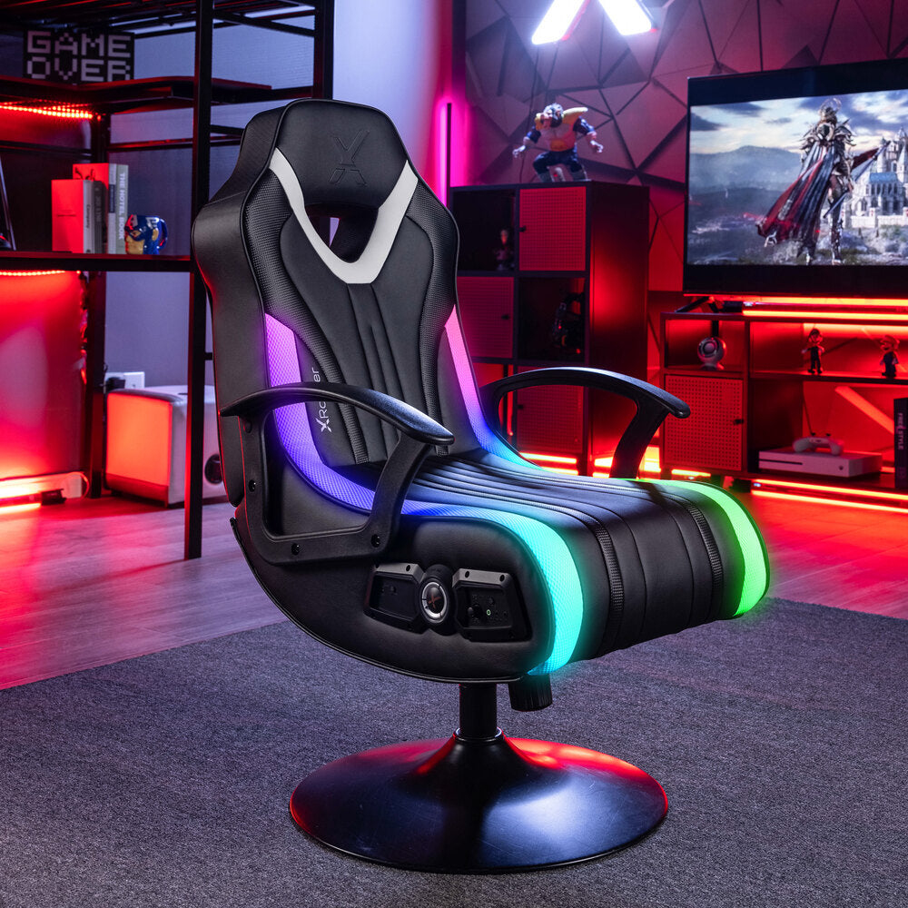 X-Rocker Fury RGB 2.1 Gaming Sessel Schwarz
