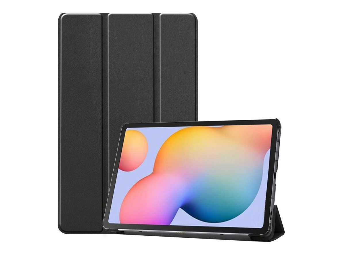 eSTUFF Houston Flip-Hülle für Samsung Galaxy Tab S10 FE+ Schwarz